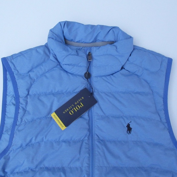 Ralph Lauren Mens Packable Down Zip Up Vest NEW - Picture 2 of 7